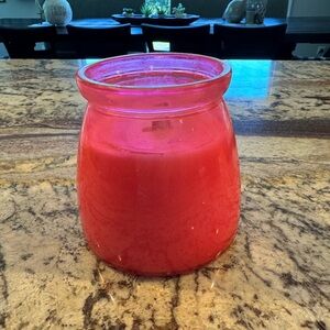 DW Home Red Candle Holder Elegant Accents